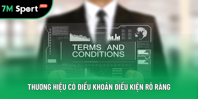 Điều khoản điều kiện rõ ràng của đơn vị